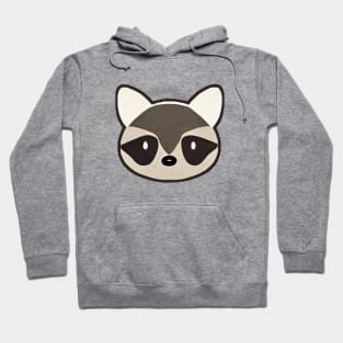 A raccoon's face Hoodie